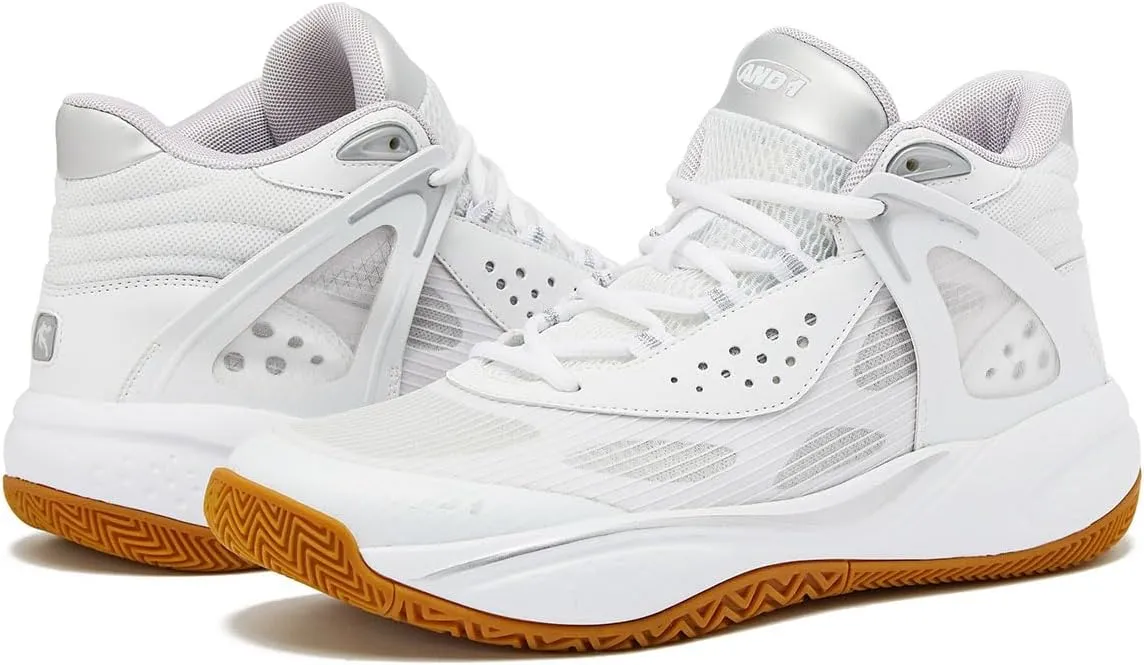 AND1 Basketball Shoes for Women and Men, High Top Mens Basketball Shoes - Womens Basketball Sneakers Size 6 to 16