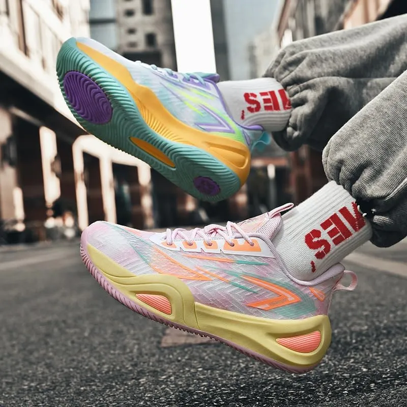 Basketball Shoes for Women and Men, Comfortable Lightweight Sports Outdoor Fashion Sneakers
