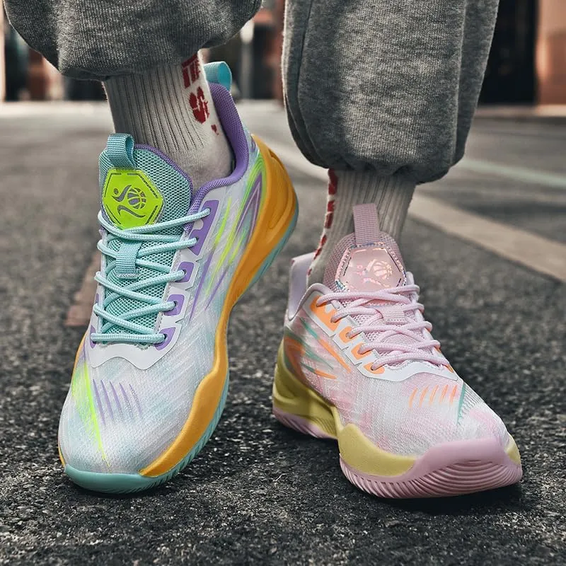 Basketball Shoes for Women and Men, Comfortable Lightweight Sports Outdoor Fashion Sneakers