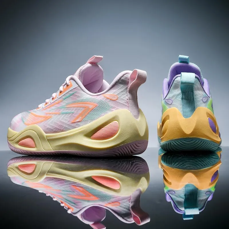 Basketball Shoes for Women and Men, Comfortable Lightweight Sports Outdoor Fashion Sneakers