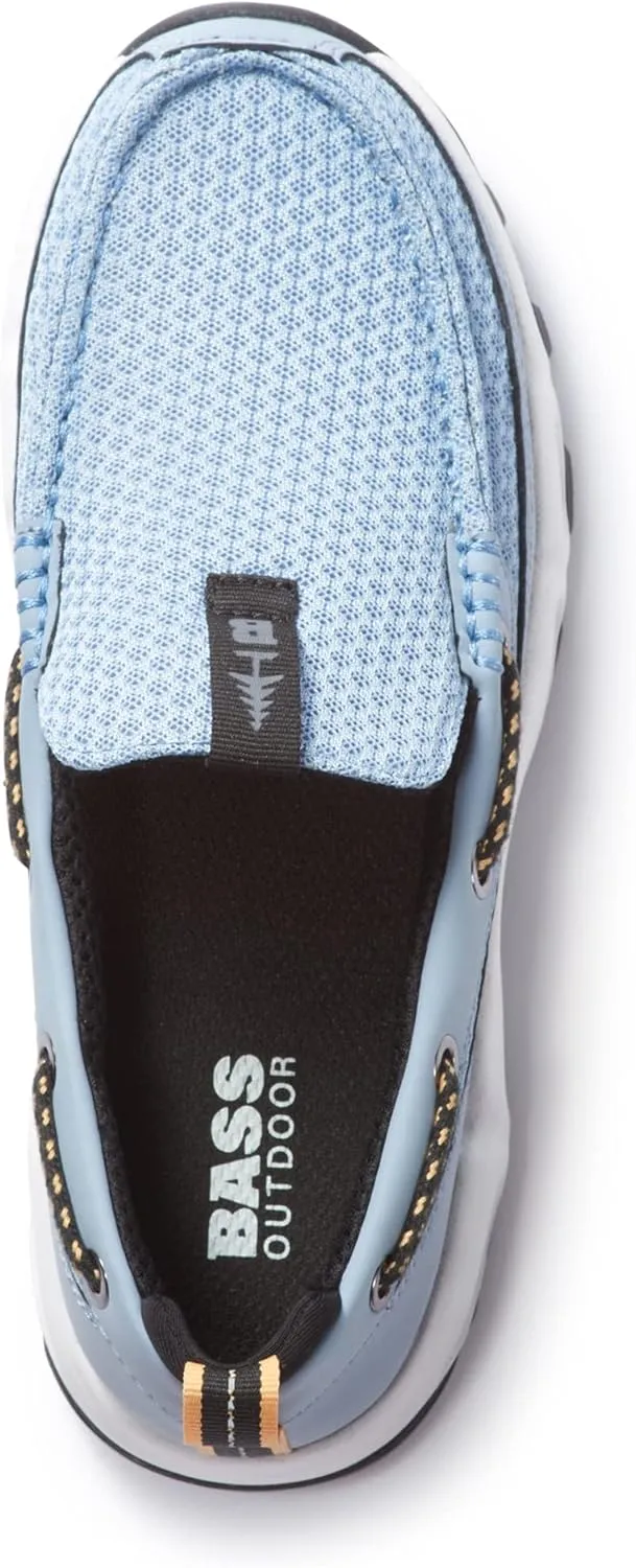 BASS OUTDOOR Women's Water Shoes  Slip-on Sneakers for Boat Or Trail Hiking