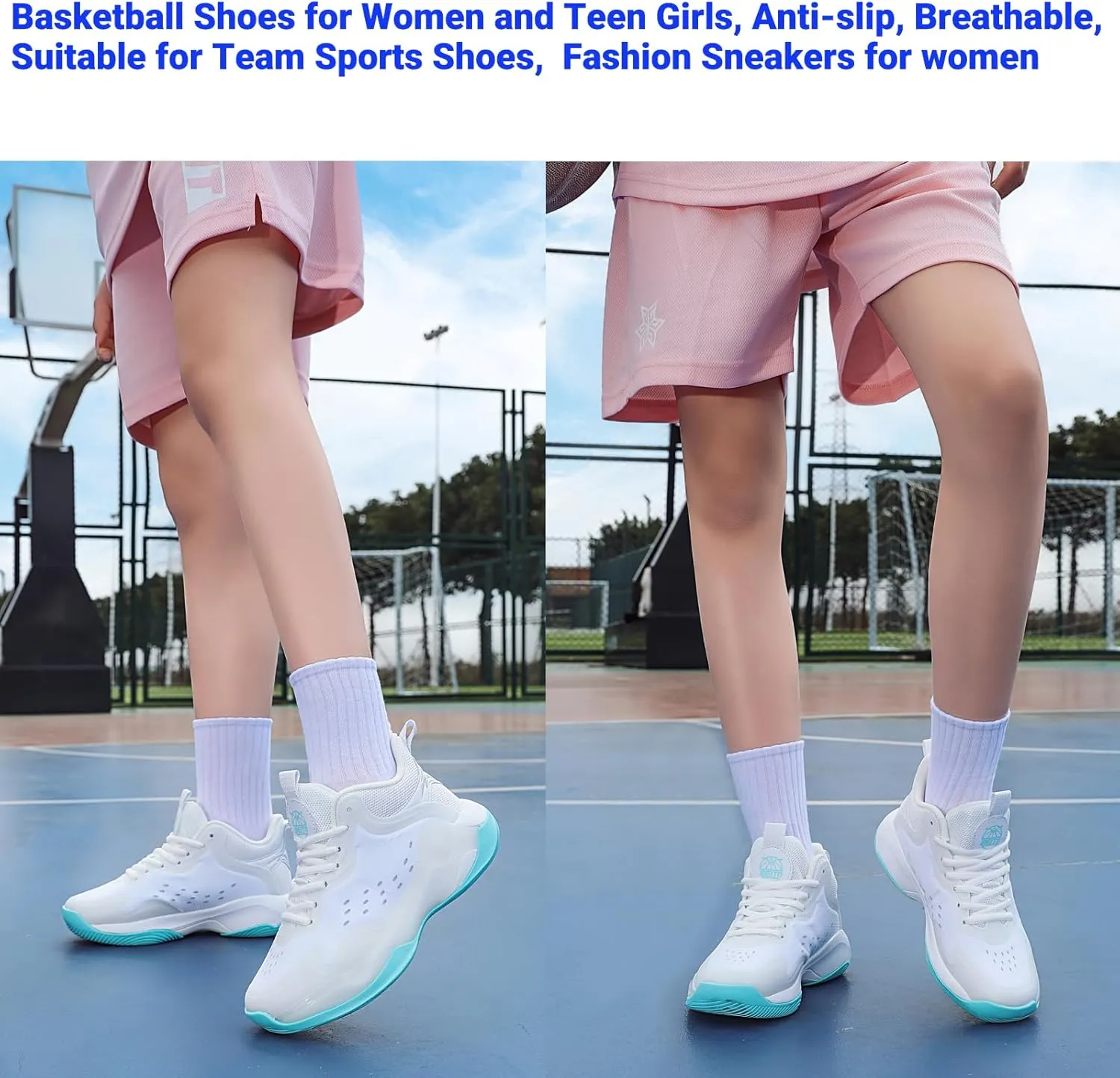 Beita Basketball Shoes for Women Fashion Sneakers Sport Shoes Anti Slip Breathable