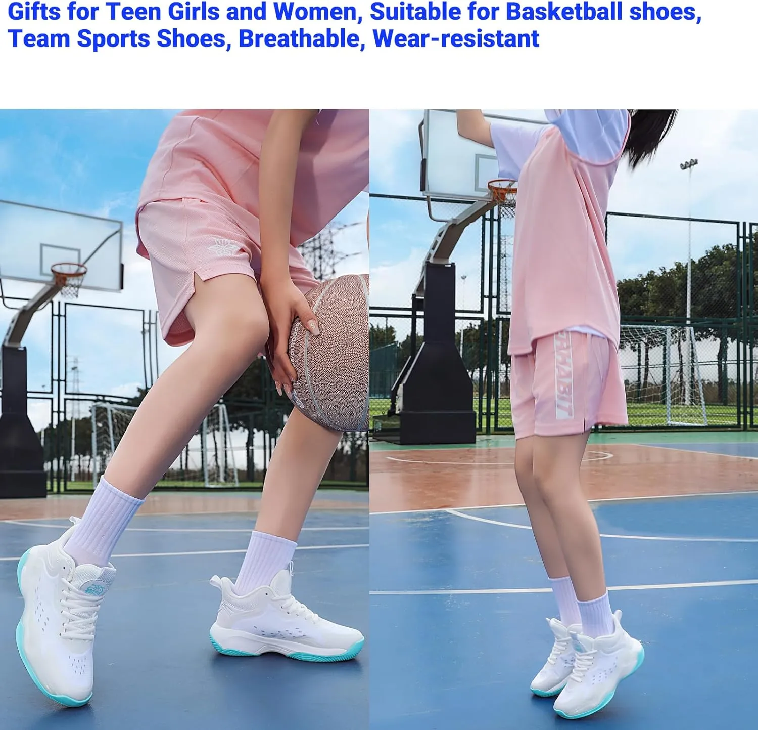 Beita Basketball Shoes for Women Fashion Sneakers Sport Shoes Anti Slip Breathable