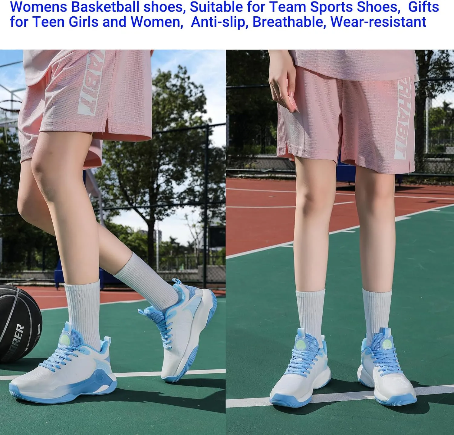 Beita Basketball Shoes for Women Fashion Sneakers Sport Shoes Anti Slip Breathable