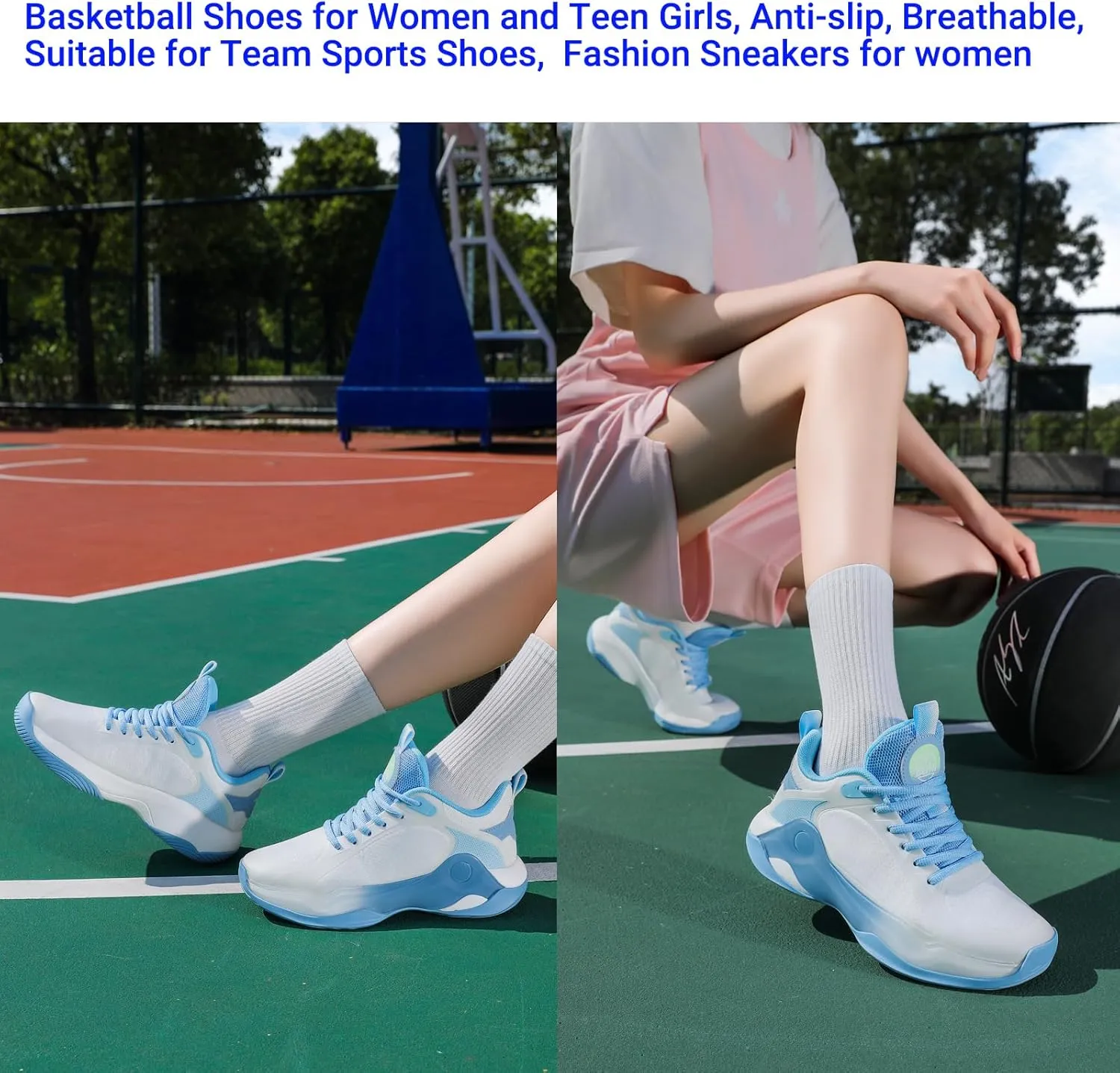 Beita Basketball Shoes for Women Fashion Sneakers Sport Shoes Anti Slip Breathable