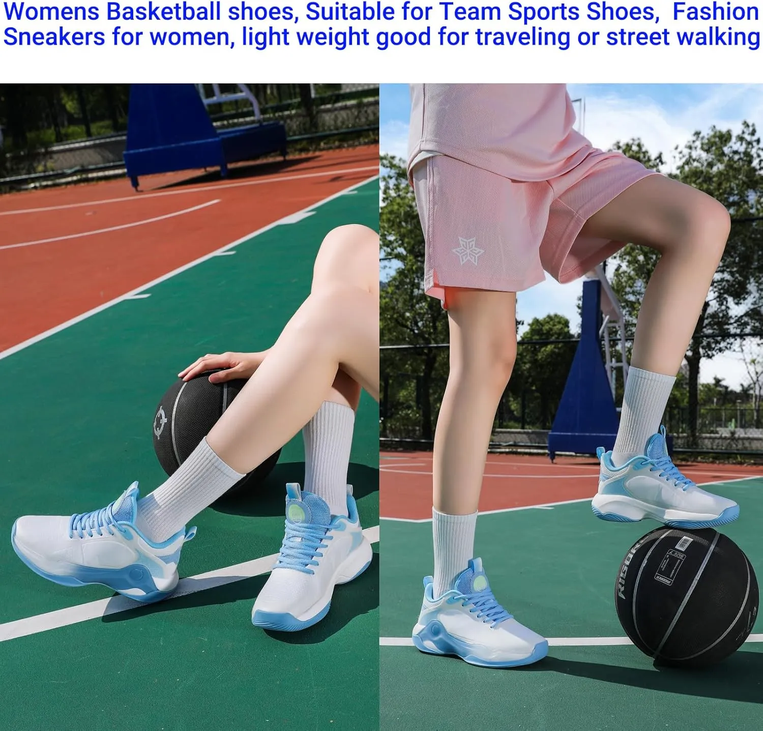 Beita Basketball Shoes for Women Fashion Sneakers Sport Shoes Anti Slip Breathable