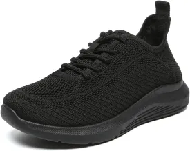 Bernal Sneakers for Women Casual Mesh Breathable Lace Up Walking Shoes Lightweight Non Slip Tennis Gym Workout Shopping Shoes