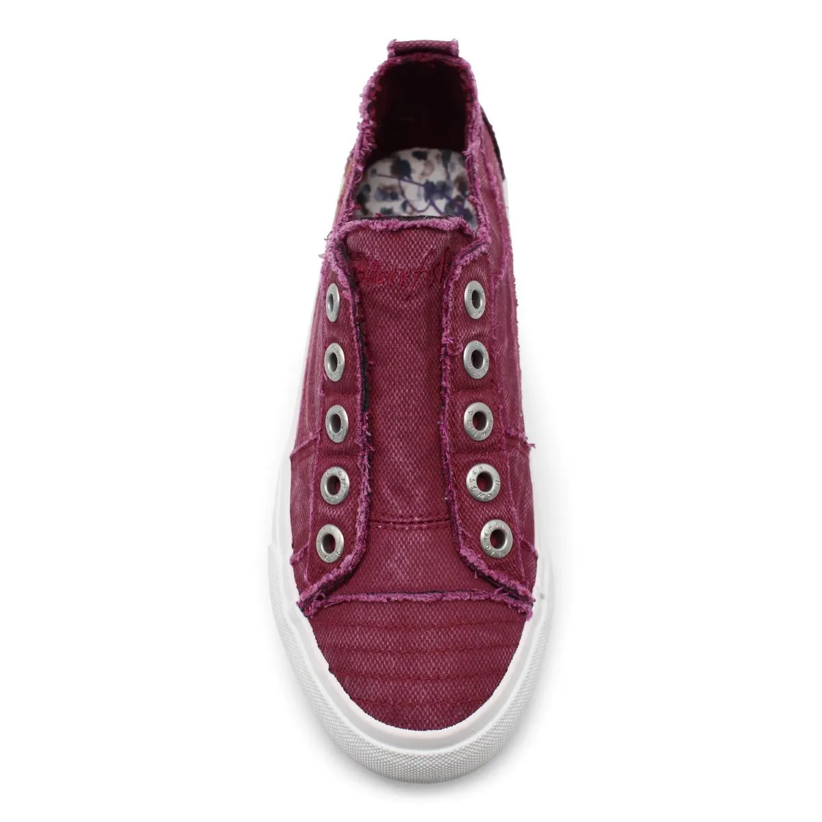 Blowfish Malibu Play Desert Pepper Smoked 16 Oz Canvas Slip On Comfort Sneaker