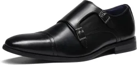Bruno Marc Men's Dress Loafer Shoes Monk Strap Slip On Loafers