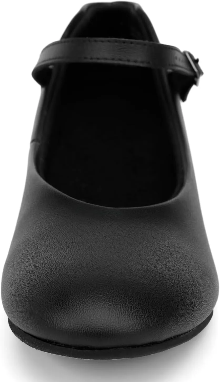 Character Shoes for Women Dance Shoes,Stylish Ankle Strap Heels for Ballroom,Salsa,Tango
