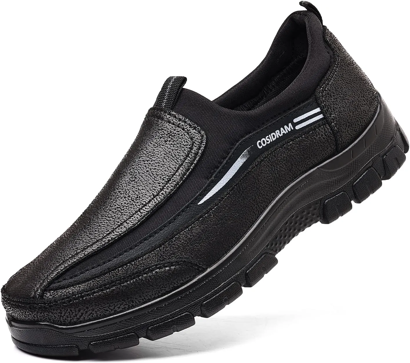 COSIDRAM Mens Casual Shoes Loafers Slip on Moccasin Comfort Soft Lightweight Daily Flats Sneakers