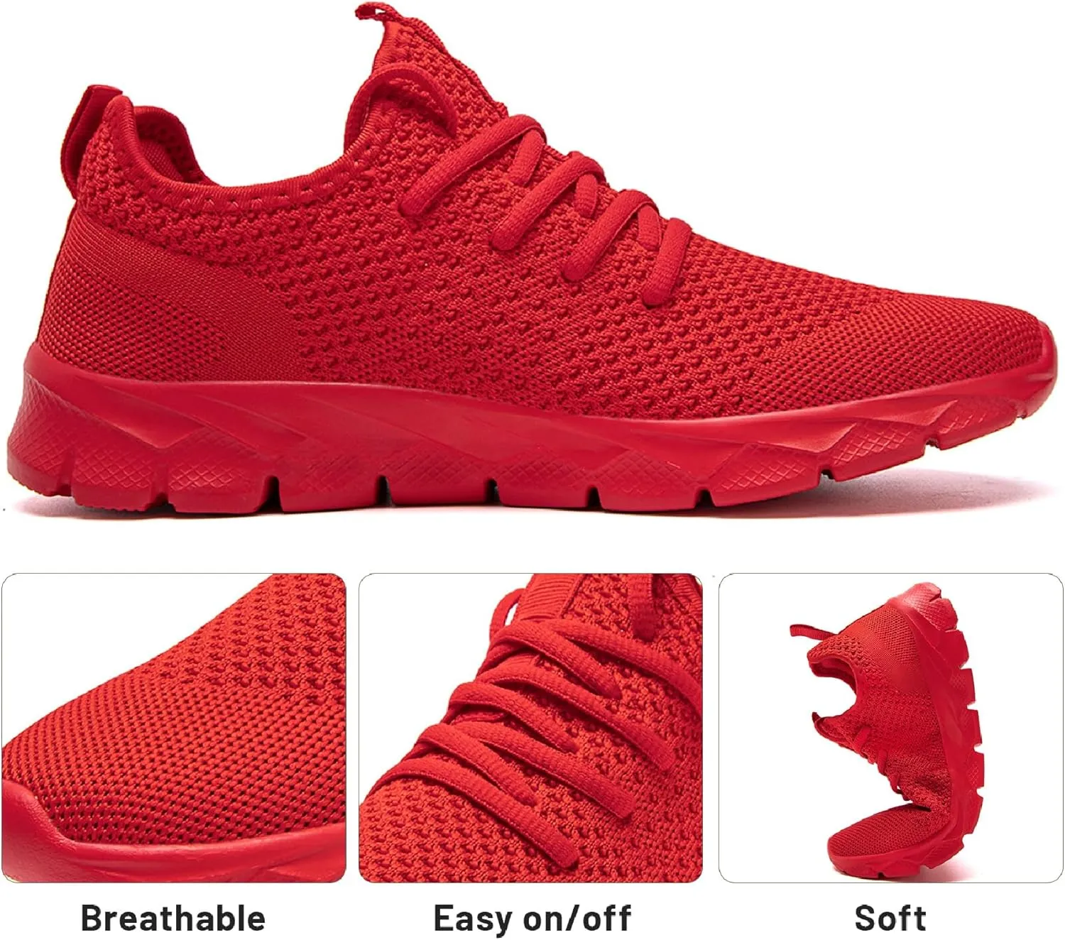 Damyuan Running Shoes for Women Men Sneakers Slip on Walking Shoes Lightweight Tennis Breathable Comfor Womentable Gym Non Slip Workout Casual Unisex Shoes
