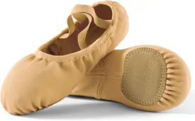 Dance Women's Ballet Shoes Stretch Canvas Performa Dance Slippers Split Sole for Girls/Adult