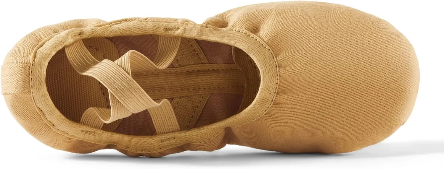 Dance Women's Ballet Shoes Stretch Canvas Performa Dance Slippers Split Sole for Girls/Adult