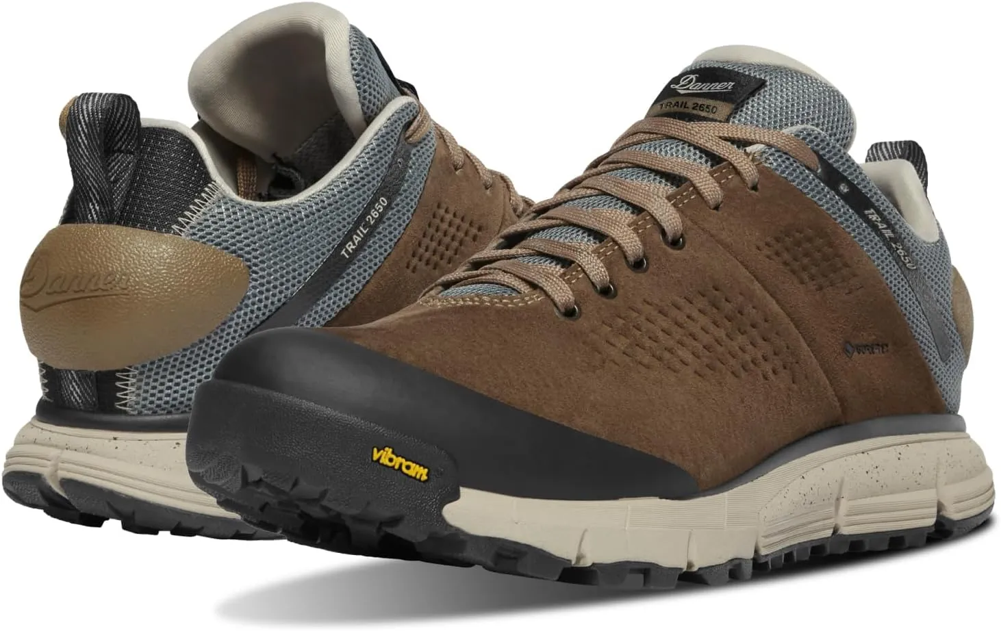 Danner Trail 2650 3 Hiking Shoes for Women - Durable Suede & Textile Upper with Breathable Mesh Lining, Ortholite Footbed & Vibram Traction Outsole