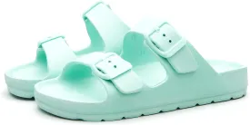 EasyStar Boys and Girls Adjustable Strap EVA Slipper Sandal