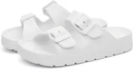 EasyStar Boys and Girls Adjustable Strap EVA Slipper Sandal