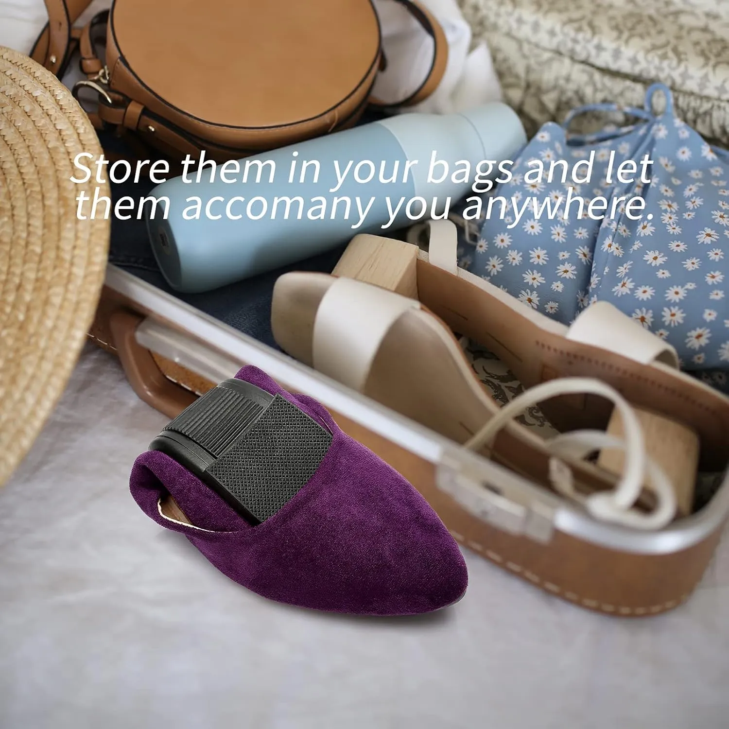 HEAWISH Womens Black Flats Shoes Comfortable Suede Pointed Toe Slip On Casual Ballet Flats Dress Shoes Nude Flats