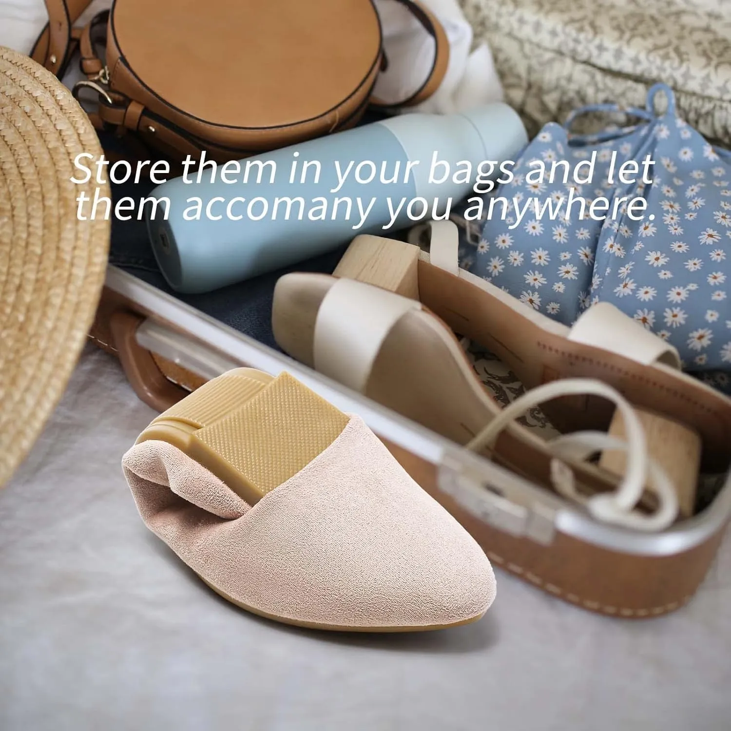 HEAWISH Womens Black Flats Shoes Comfortable Suede Pointed Toe Slip On Casual Ballet Flats Dress Shoes Nude Flats