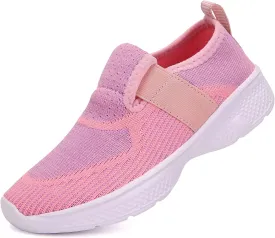 Kids Lightweight Breathable Loafer Walking Shoes Easy Walk Sport Running Sneaker Casual Slip-on Shoe for Boys Girls