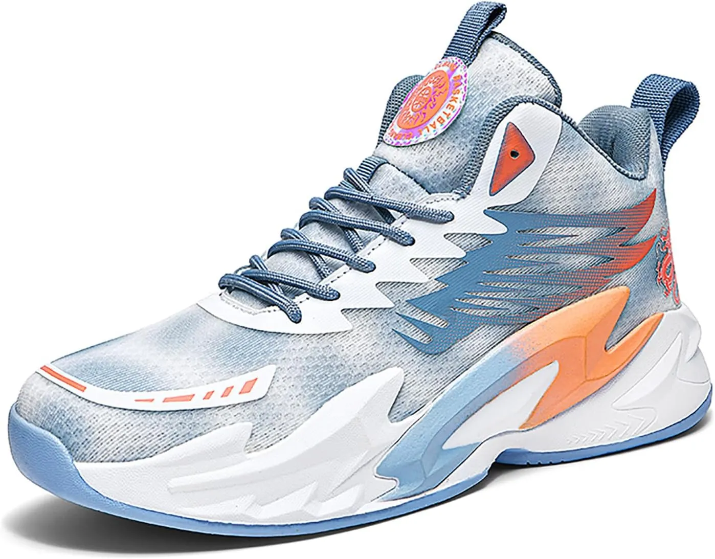 Men's Basketball Shoes Anti-Slip Breathable Womens School Training Running Shoes Fahsion Sneakers Comfortable Outdoor Gym Shoes