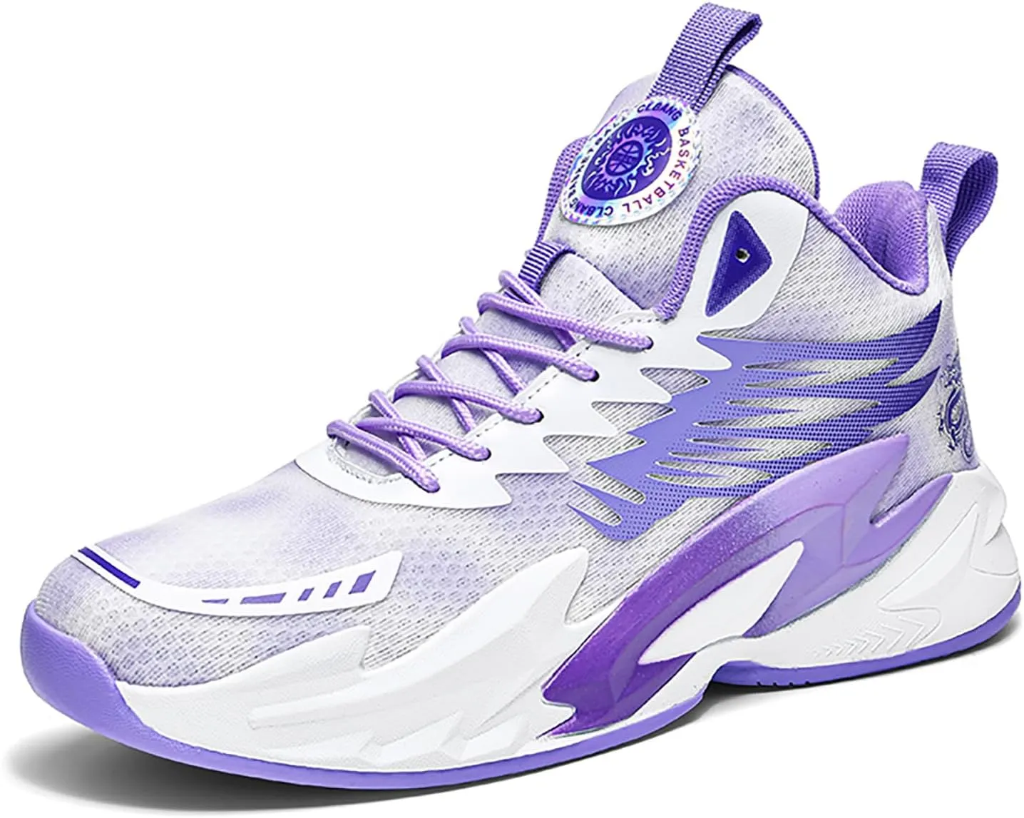 Men's Basketball Shoes Anti-Slip Breathable Womens School Training Running Shoes Fahsion Sneakers Comfortable Outdoor Gym Shoes
