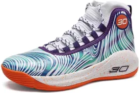 Mens Basketball Shoes for Women High Top Outdoor Streetball Master Breathable Non Slip Fashion Running Sneakers
