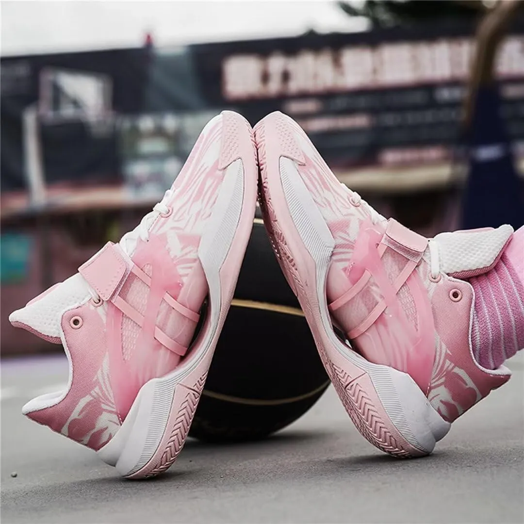 Mens Basketball Shoes for Women High Top Outdoor Streetball Master Breathable Non Slip Fashion Running Sneakers
