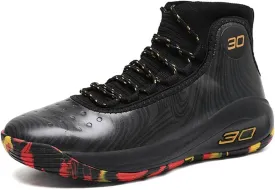 Mens Basketball Shoes for Women High Top Outdoor Streetball Master Breathable Non Slip Fashion Running Sneakers