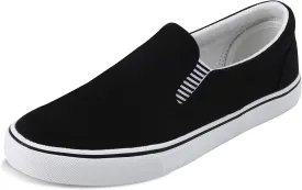 Mens Classic Canvas Shoes Slip on Sneakers Loafers Shoes Casual Fashion Shoes