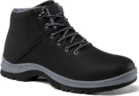 Mens Lightweight Hiking Boots Water Resistant Mid Ankle Work Casual Hiker Trekking Outdoor Boots Anti Slip Hiking Shoes