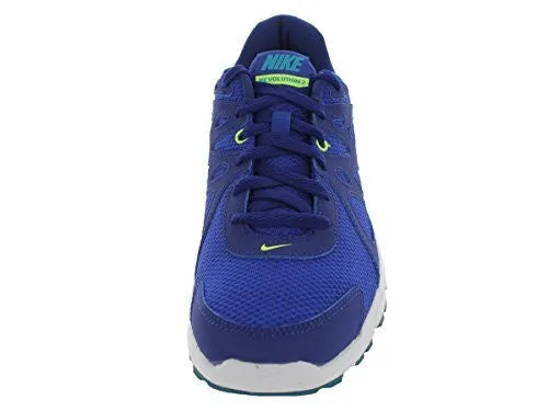 NIKE WOMEN'S REVOLUTION 2 RUNNING SHOE (7.5 B(M) US, BLACK/GAME ROYAL/WHITE/GREEN STRIKE)