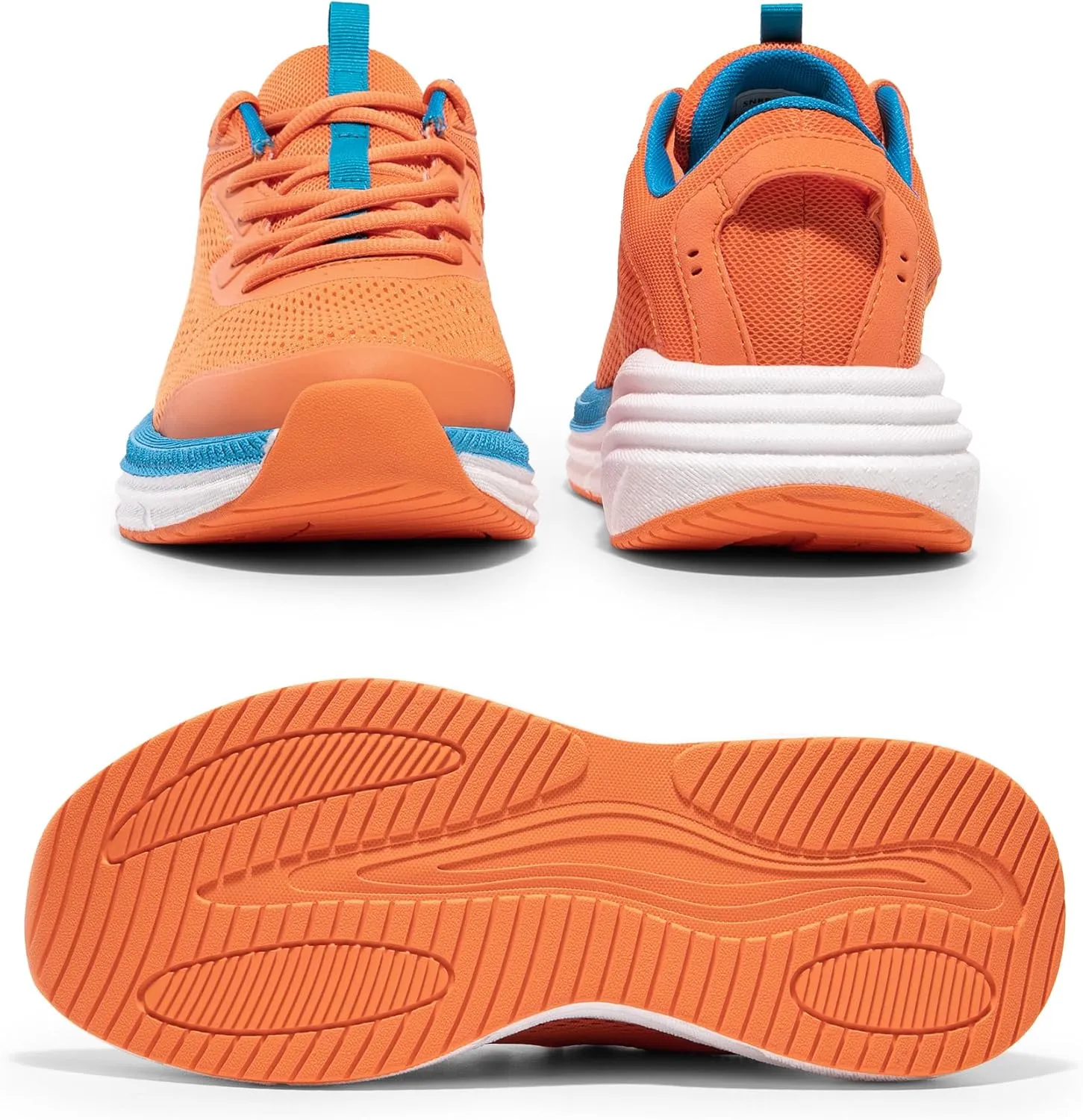 NORTIV 8 Men's Running Shoes, Comfortable Cushioning Sneakers, Breathable Non Slip Tennis Walking Athletic Footwear for Gym Workout Jogging