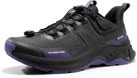 NORTIV 8 Women's Lightweight Hiking Shoes Quick Laces Outdoor Fashion Sneakers