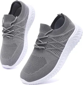 Oltyutc Women Running Walking Shoes Lightweight Tennis Shoes Mesh Gym Workout Sneakers
