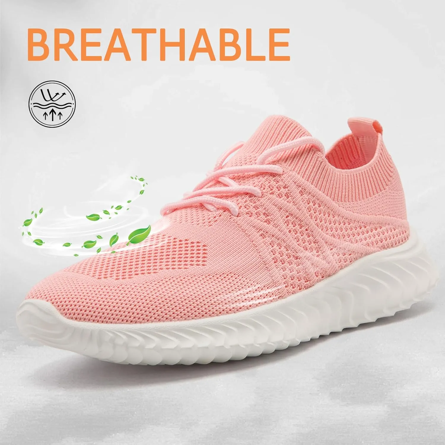 Oltyutc Women Running Walking Shoes Lightweight Tennis Shoes Mesh Gym Workout Sneakers