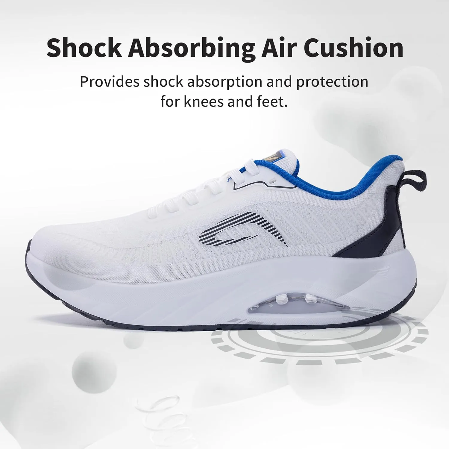 QAUPPE Wide Toe Box Shoes for Men Walking Shoes with Arch Support Plantar Fasciitis Orthotic Sneakers Air Tennis Sneakers US 8-13