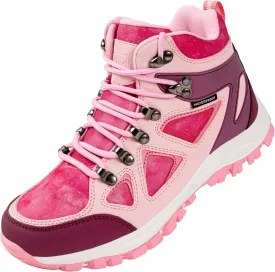 R CORD Kids Hiking Boots Waterproof Durable TPR Traction Outsole Anti-Skid Athletic Lace Up Hiking Shoes for Outdoor Adventure