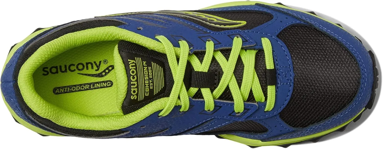Saucony Unisex-Child Cohesion Tr14 Lace to Toe Trail Running Shoe