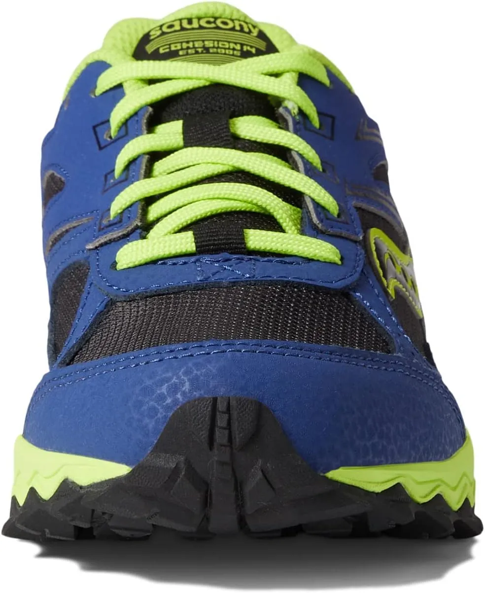 Saucony Unisex-Child Cohesion Tr14 Lace to Toe Trail Running Shoe