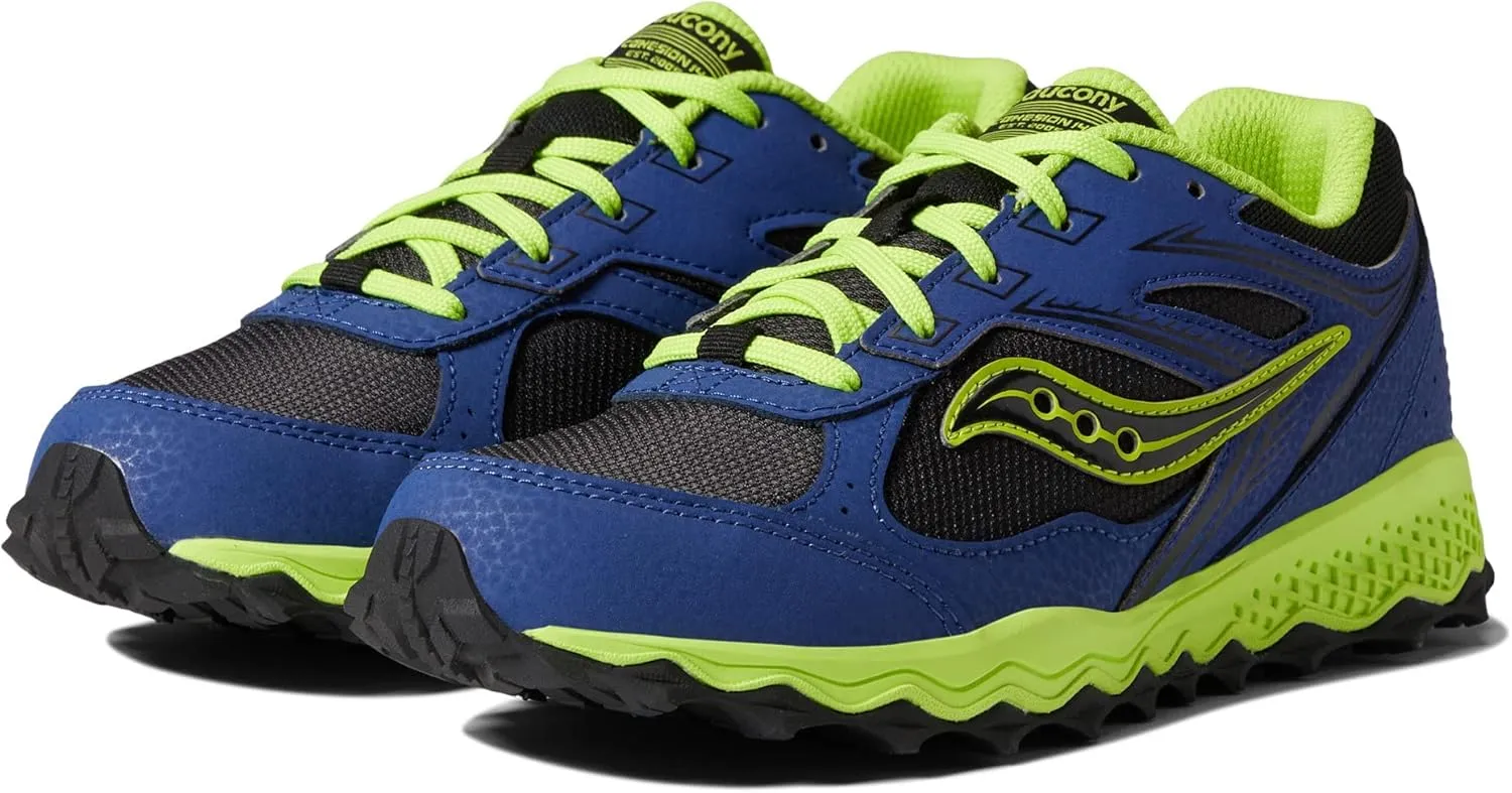 Saucony Unisex-Child Cohesion Tr14 Lace to Toe Trail Running Shoe