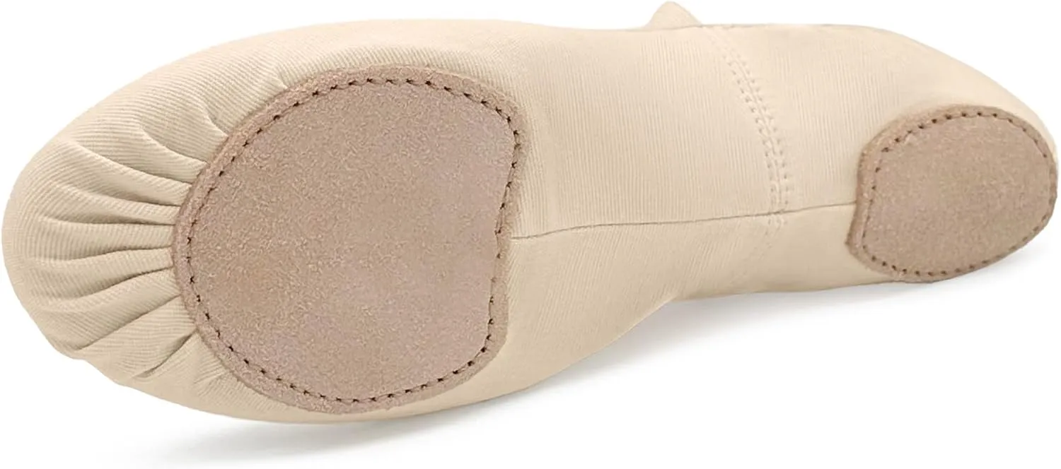 SD16 Bliss, Stretch Canvas Split Sole Ballet Shoes for Adults, Women, High Performance