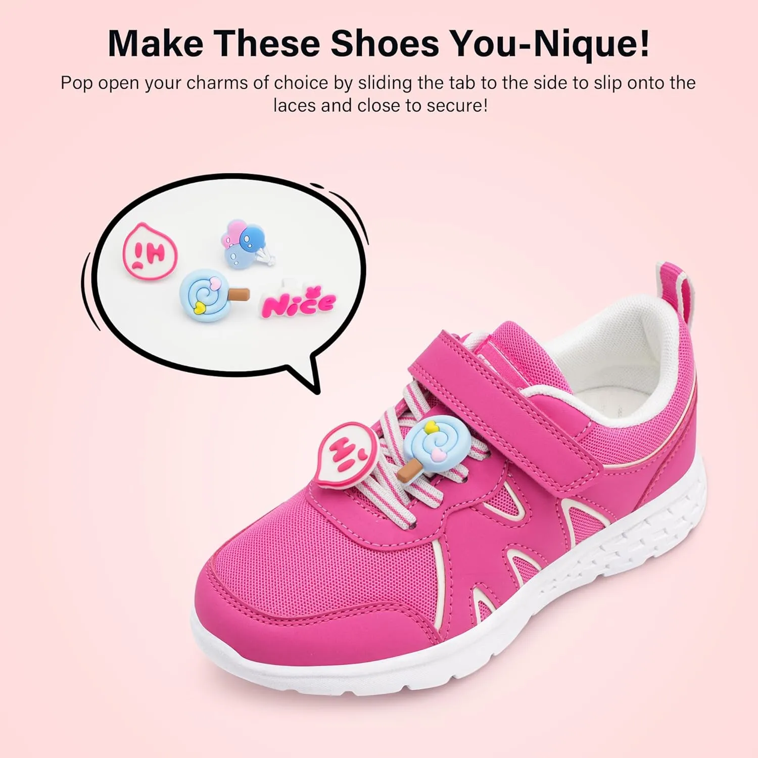 Stelle Kids Shoes Boys Girls Running Sneakers Athletic Lightweight Breathable Non Slip Walking Tennis Shoes for Toddler/Little Kid/Big Kid