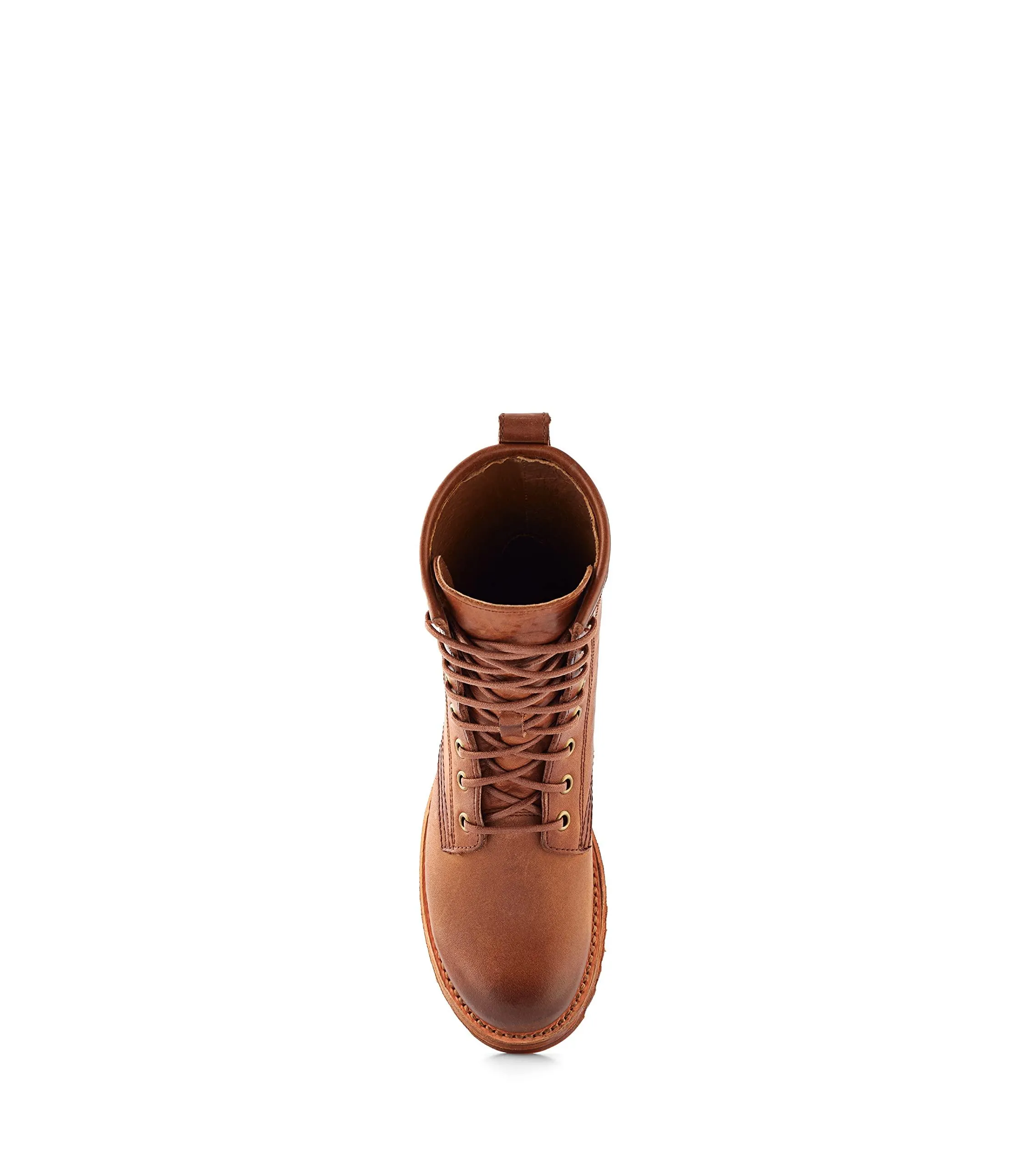 The Frye Company Women's Caramel Veronica Size 7 Oiled Vintage Leather Boots