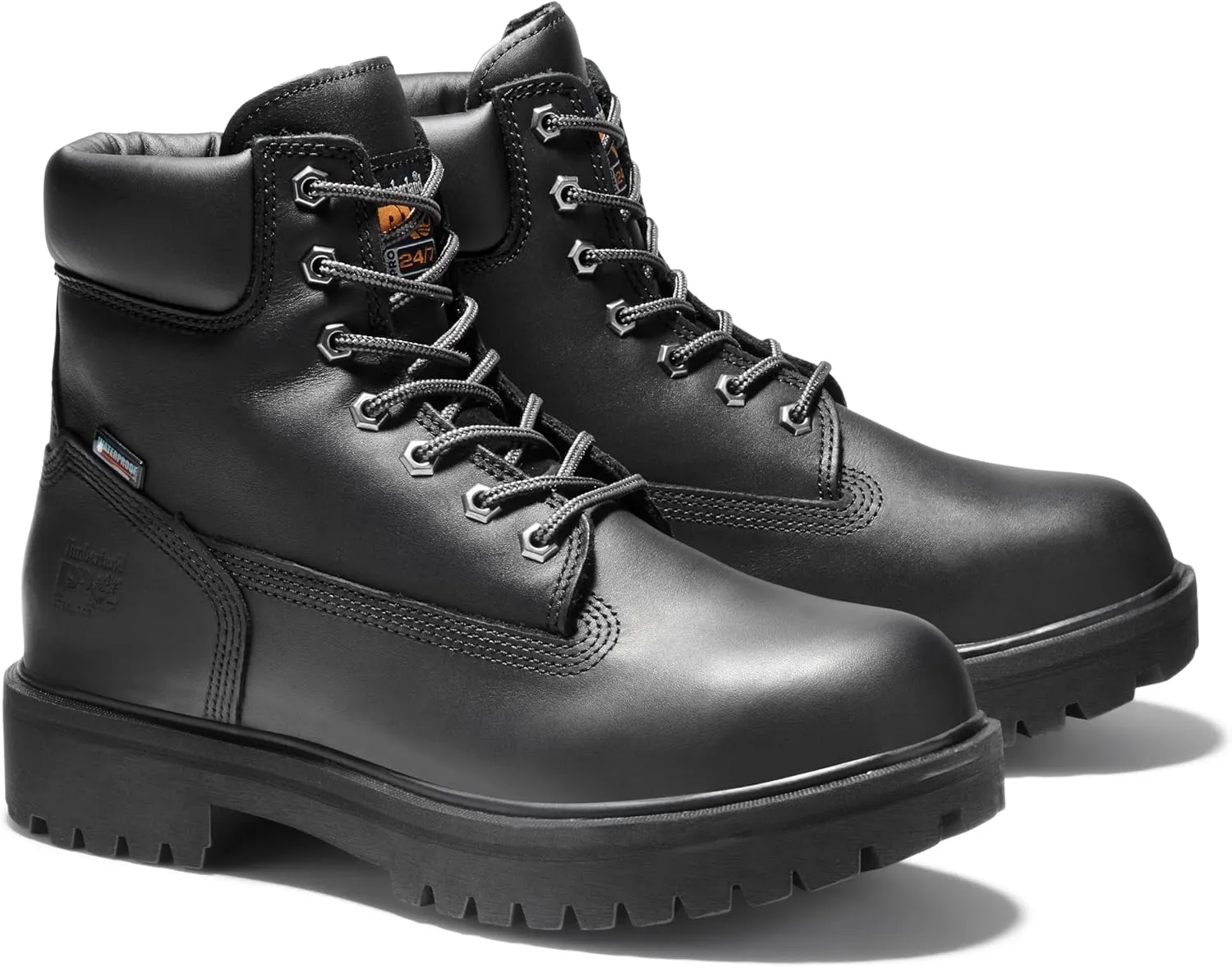 Timberland PRO Men's Direct Attach 6 Inch Steel Safety Toe Insulated Waterproof Work Boot