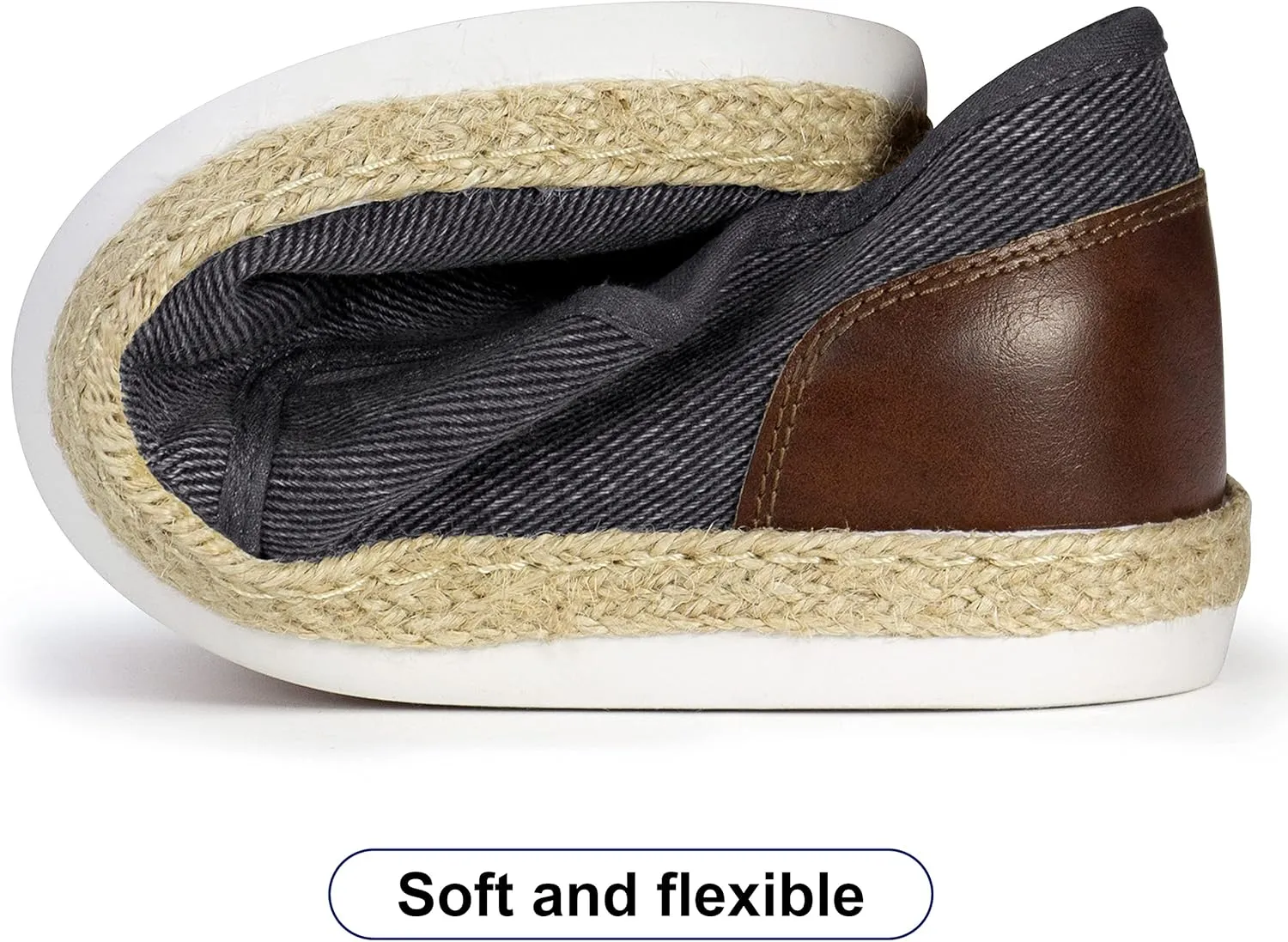 TOBER Men's Casual Slip-on Loafers Boat Shoes Non-Slip Walking Shoes Fashion Sneakers for Men Leisure Lightweight Comfortable