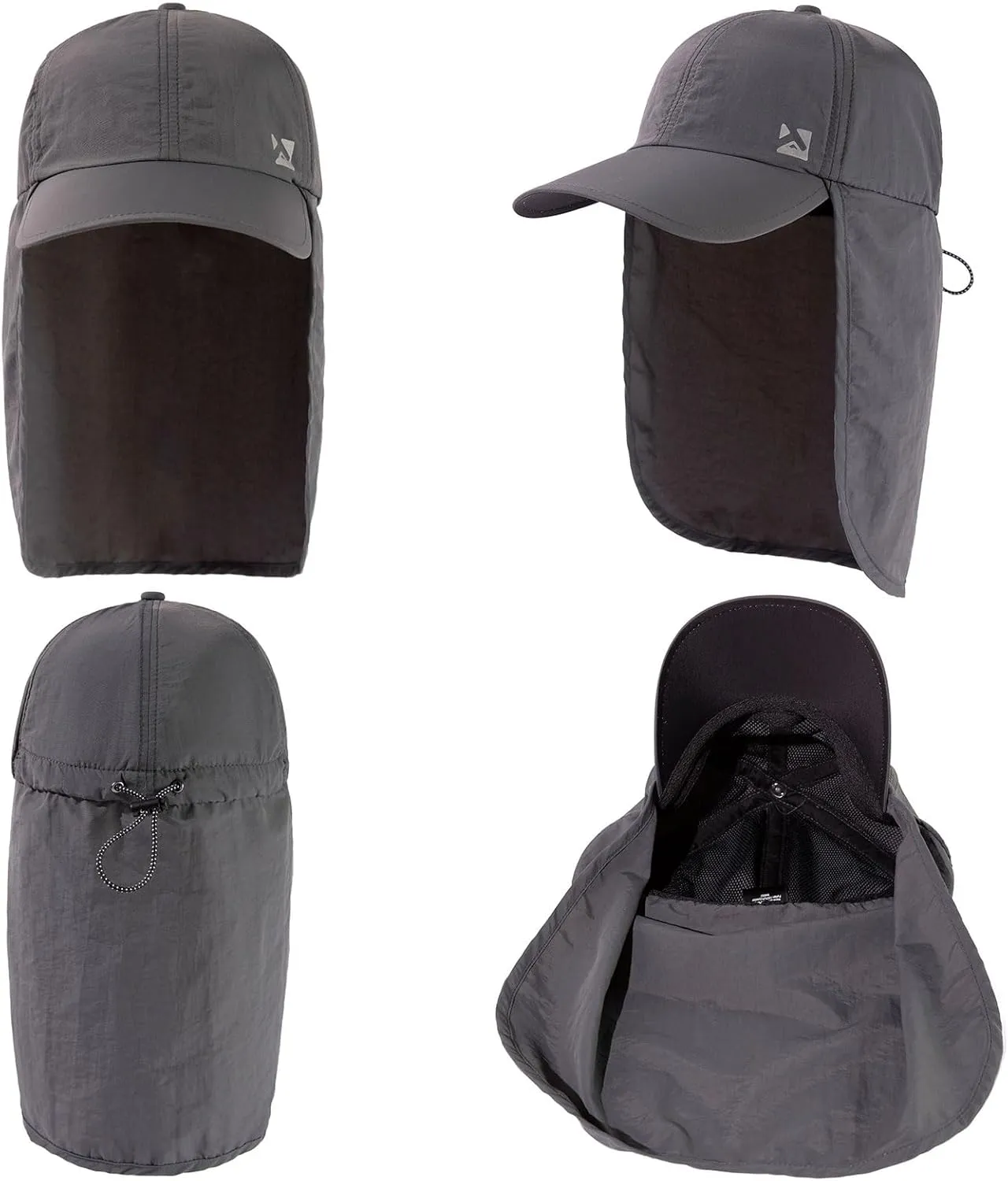 TOP-EX L/XL/XXL UV50  Waterproof Neck Flap Baseball Sun Cap