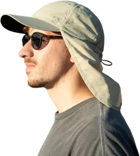 TOP-EX L/XL/XXL UV50  Waterproof Neck Flap Baseball Sun Cap
