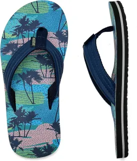 WateLves Kids Flip Flops Boys Girls Sandals Youth Big Kid Summer Slip on Thong Slide Sandals for Beach Pool Shower Little/Big Kid
