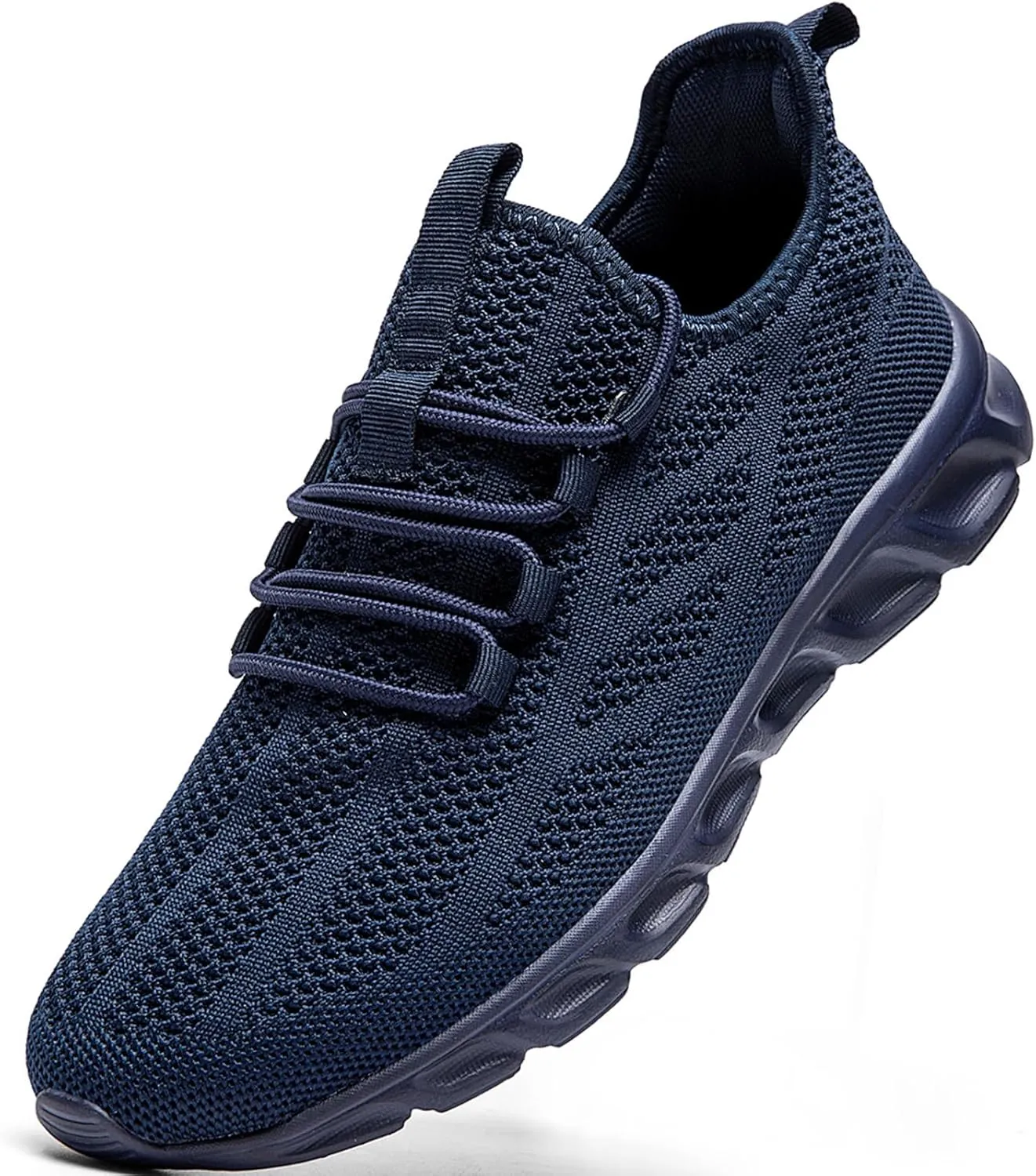 WCIDFY Mens Running Shoes Mesh Breathable Tennis Shoes Lightweight Walking Sneakers Comfortable for Gym